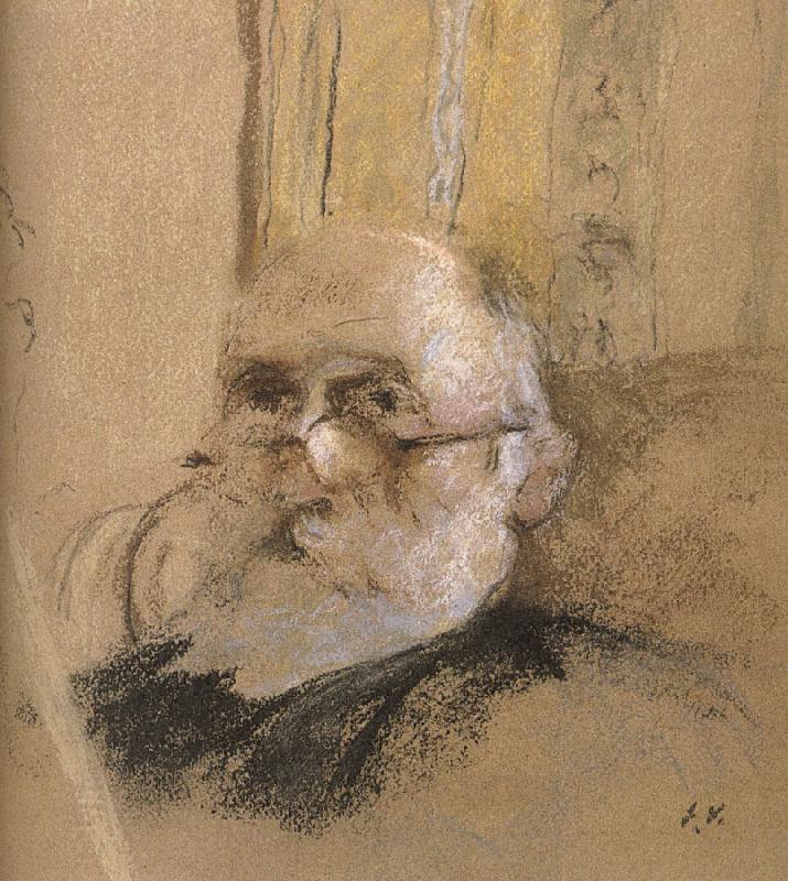 Edouard Vuillard Self-portrait of glasses